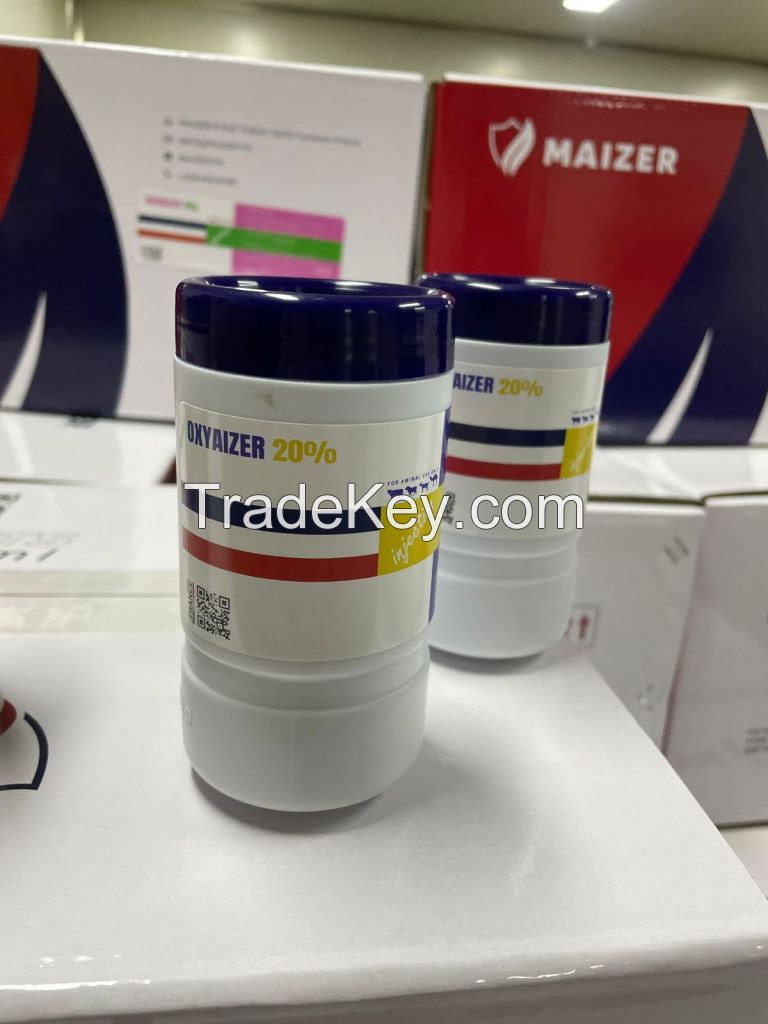  Maizer veterinary medicine High Quality Veterinary Medicines OXYAIZER 20%Injectable Manufacture Top Quality Medical Grade Supply for sale with Cheapest Price in veterinary Market