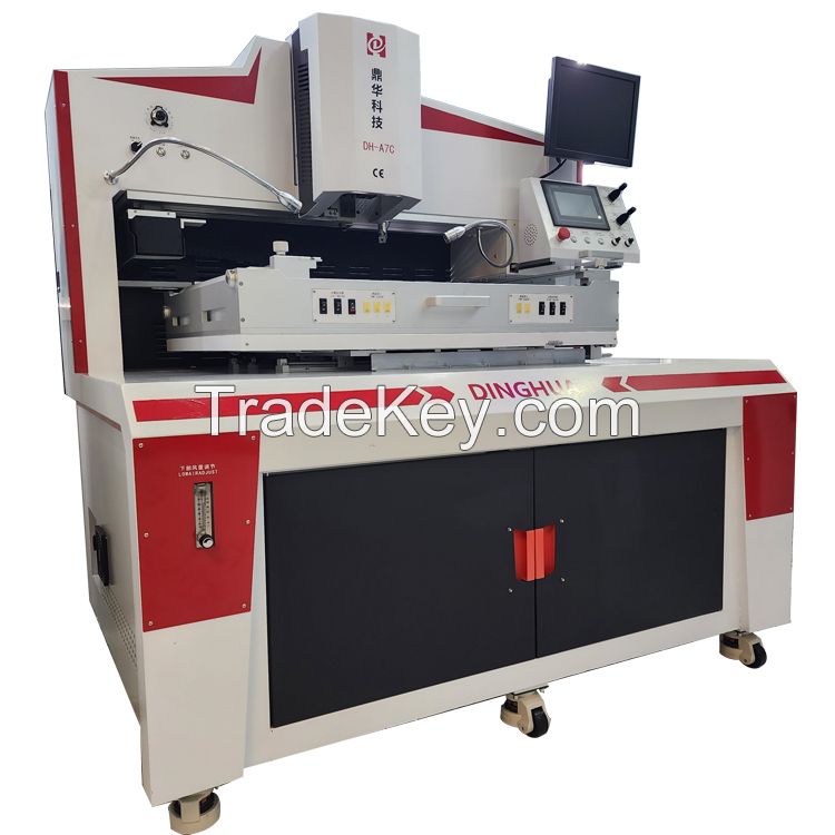 Movable pre-heating zone automatic bga rework station DH-A7C