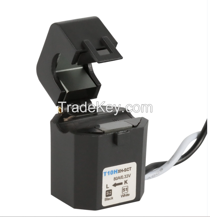 UL;CE;UKCA;Xh-Sct-T10 (B) 30A 70A 0.33V Clip on Sensor Clamp Type UL AC Split Core Current Monitoring CT Current Transformer