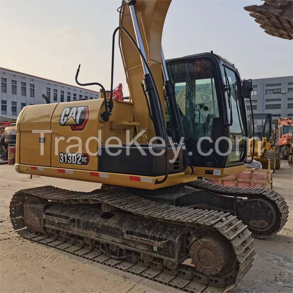 Used CAT 313D2 excavator at a low price, available 320D 325B 325D 325DL 326D 330B 330BL 330C 330D 336D, global direct shipping