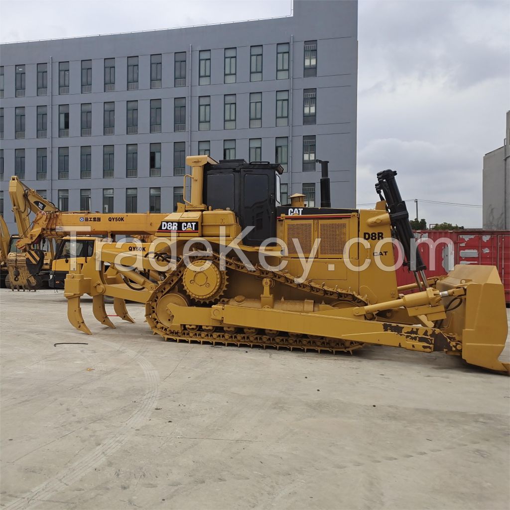 Used CAT D8R bulldozer at a low price, available CAT D3C D4C D5H D5K D5M D6D D6M D6R D7G D9R, global direct shipping