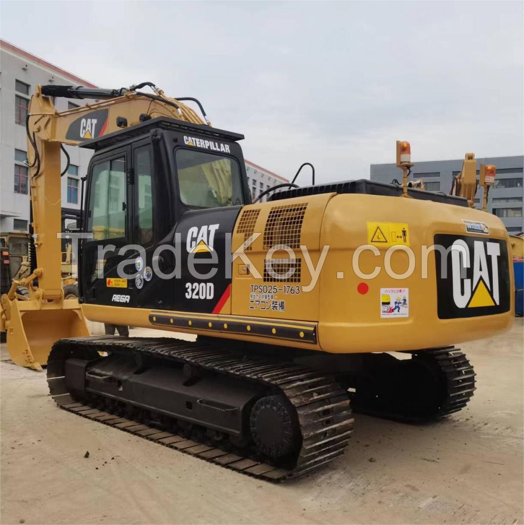 Used CAT 320D excavator at a low price, available 320D 325B 325D 325DL 326D 330B 330BL 330C 330D 336D, global direct shipping