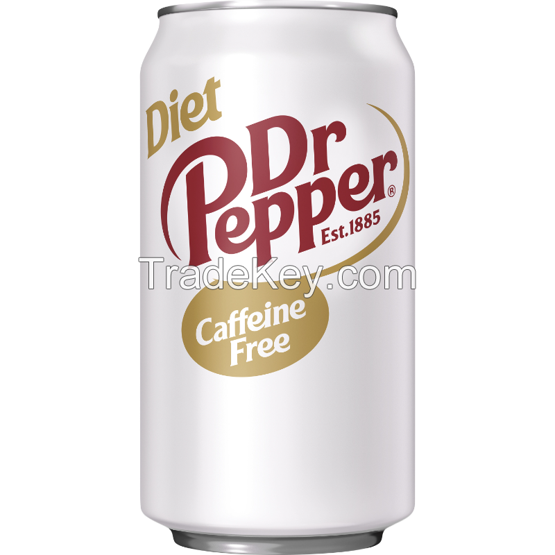 DR PEPPER DIET CAFFEINE FREE CN,12OZ/12PKX2