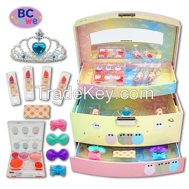 Factory OEM/ODM wholesale beauty children make up cosmetics set box