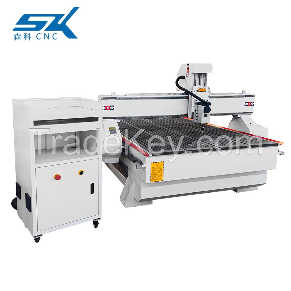 3.7kw water cooling 1325 mdf acrylic plastic cnc router wood carving cutting engraving machine