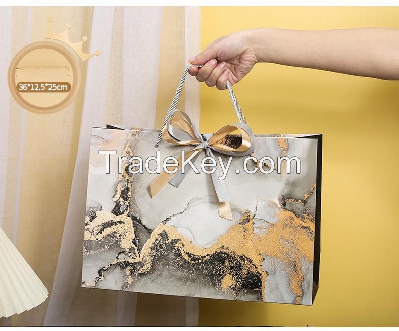 Custom printed paper gift bags