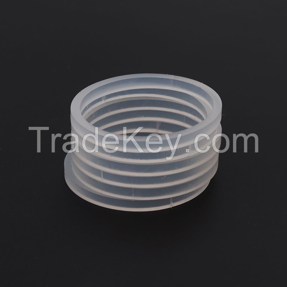 Silicone rubber seal rings
