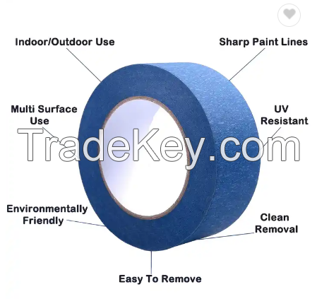 14 Day UV Clean Removal Blue Original 2090 Multi-Surface Painters Tape, 1.88 inches x 60 yards/ Custom logo