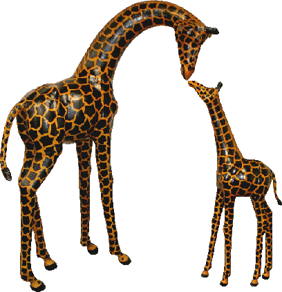 leather giraffe