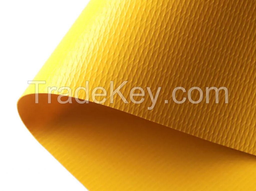 340GSM Air Duct Hose PVC Laminated Polyester Fabric