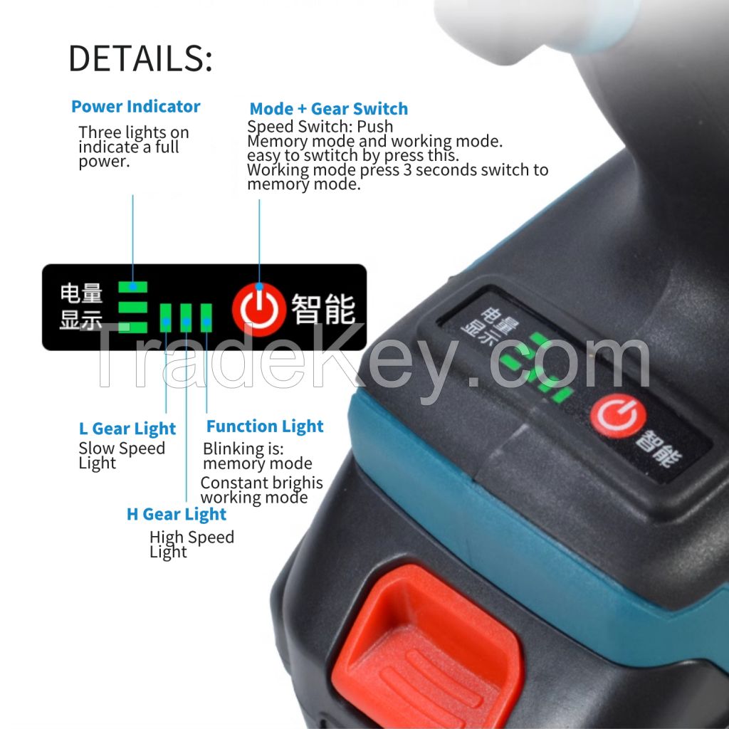 21V Rechargeable Battery Cordless Riveting Gun Electric Riveter Wireless Electric Rivet Gun