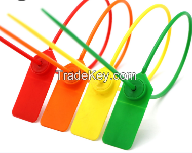plastic security seal with customized logo