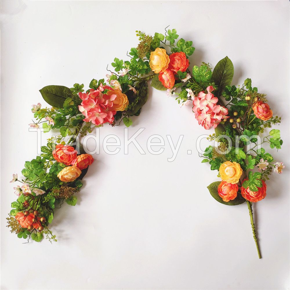 Wholesale Spring Artificial Flower Wreath