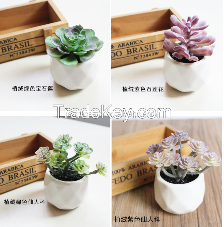  Artificial Fake Succulent Plants Potted