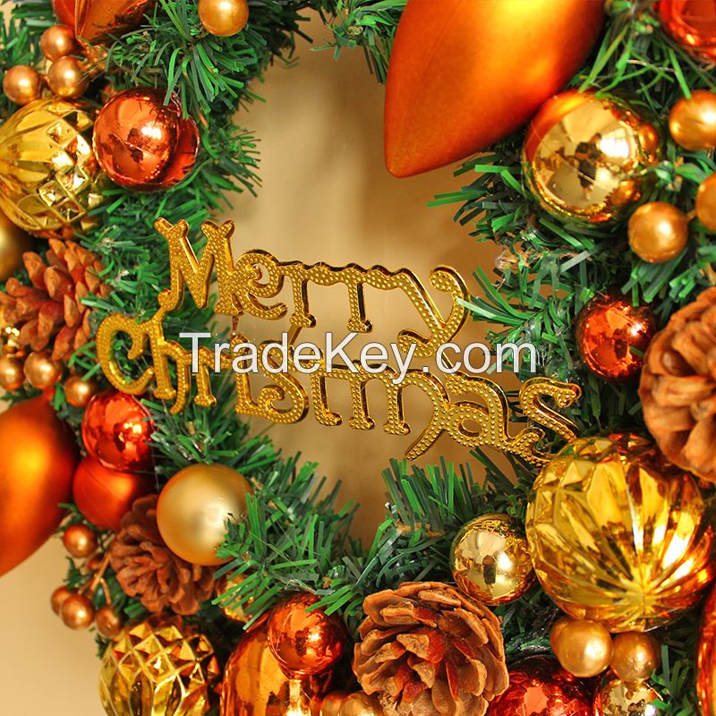 Wholesale Christmas Artificial flower wreath