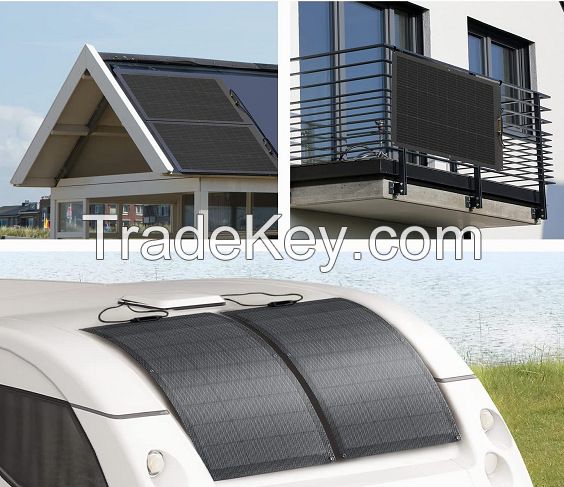 100w Flexible Solar Panels solar cell Rollable Transparent Thin Bend Roll EFFE Solar Cell