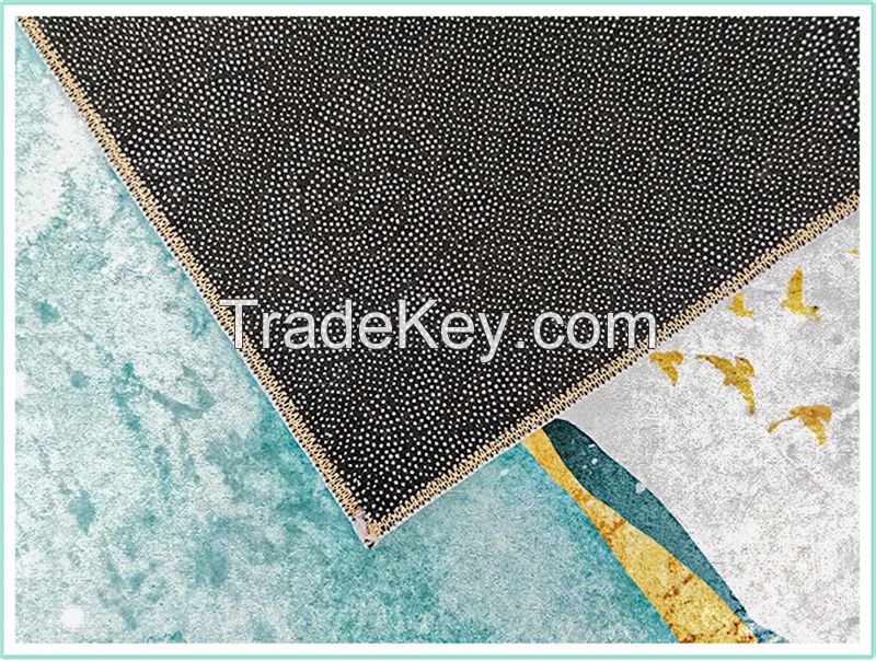 Area Rug Living Room Rugs - 5x7 Machine Washable Moroccan Geometric Neutral Soft Low Pile Stain Resistant Large Indoor Thin Rug Floor Carpet for Bedroom Under Dining Table Home Office - Grey