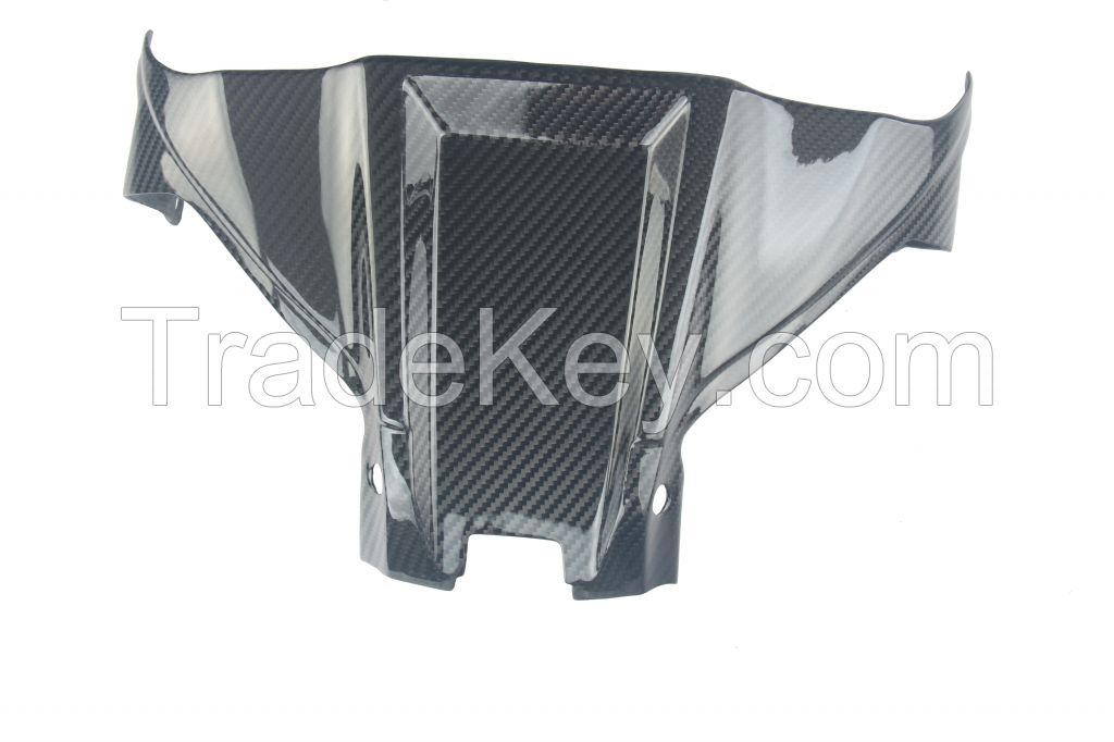 FOR FOR Kawasaki ZX10 2011-2020 TWILL Carbon Fiber Gas Tank Air Box Front Cover