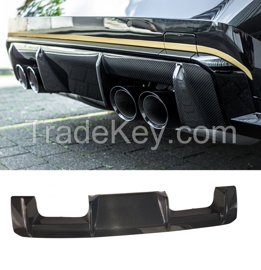 FOR BMW G80 M3 G82 G83 M4 2021-2023 carbon fiber Rear Diffuser