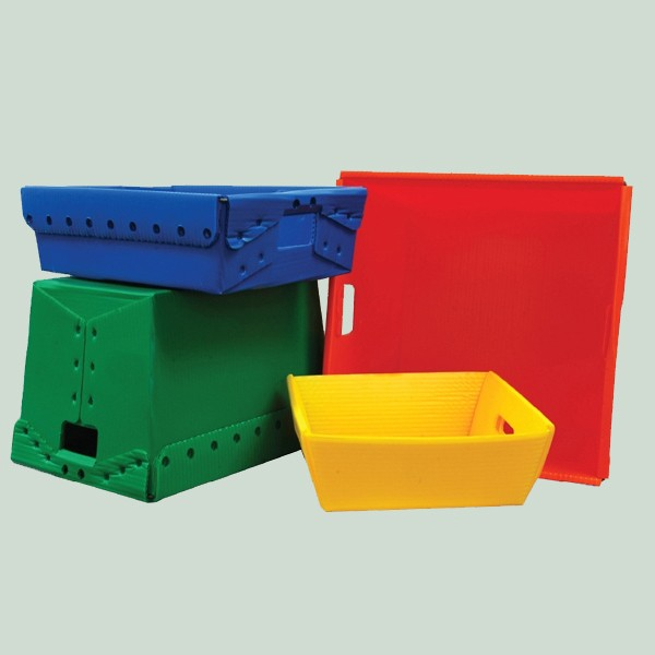 Stackable Antistatic PP Hollow Corrugated Plastic Storage Logistics Boxes