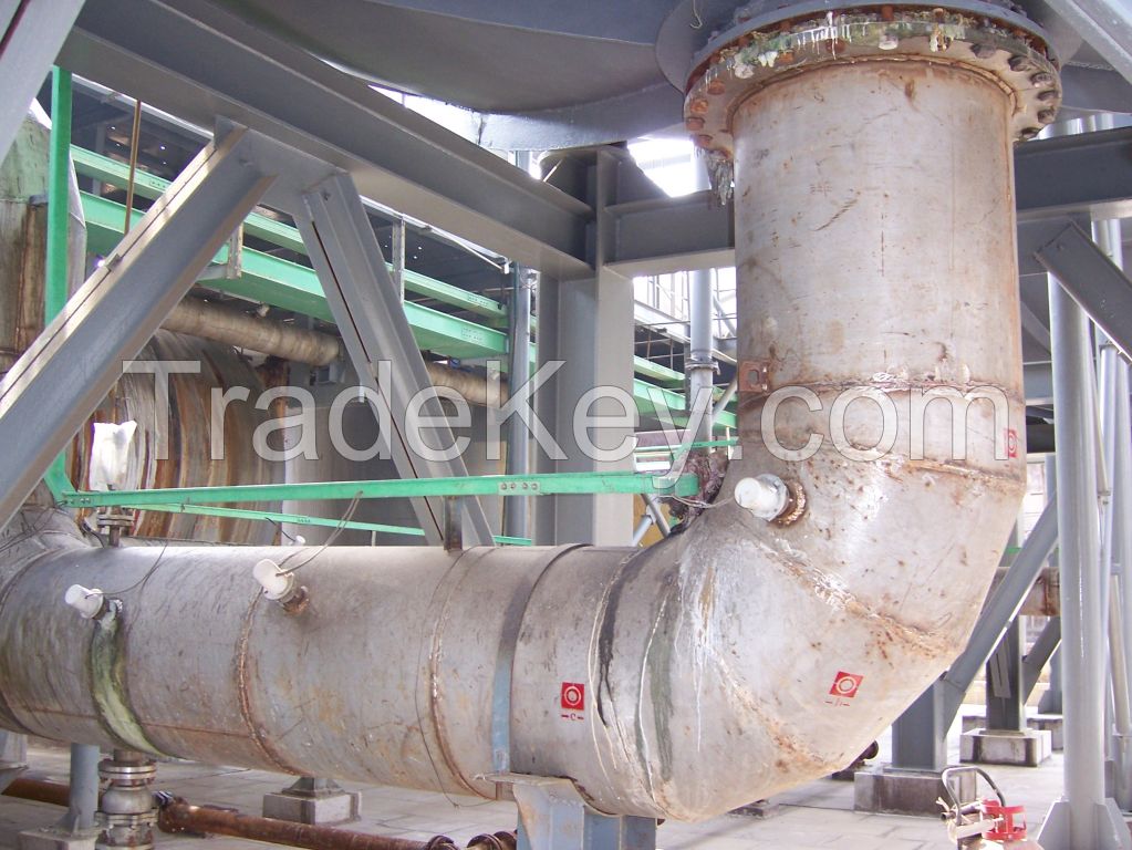 Anodically Protected Acid Pipe For Sulfuric Acid