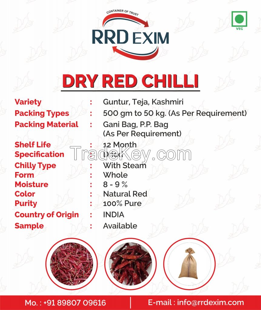 Dry red chilly