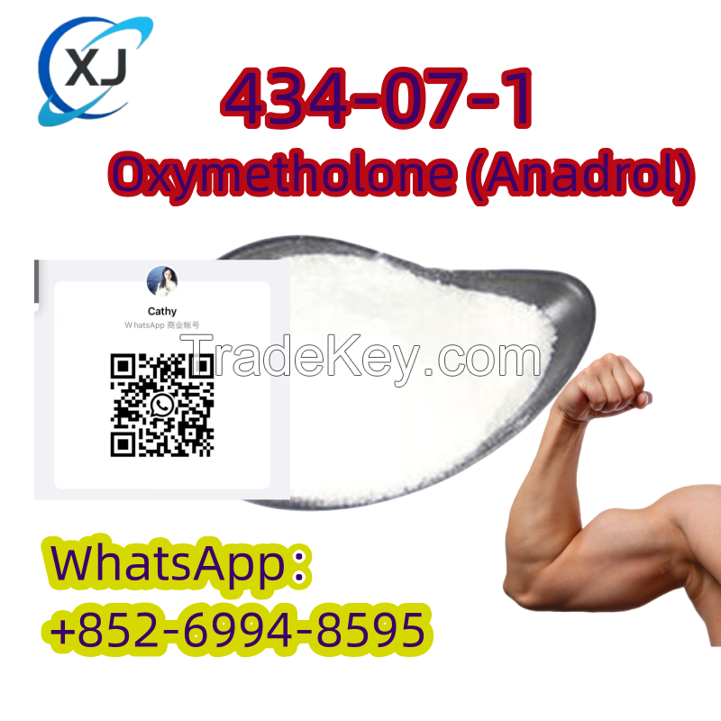 High quality Oxymetholone CAS NO.434-07-1 WhatsApp:+852-6994-8595