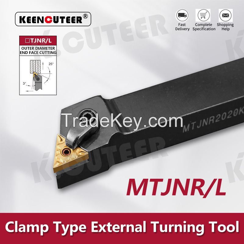WTJNR2020K16 WTJNR 1616H16 WTJNR2525M16 External Triangul Turning Tool Holder TNMG Carbide Inserts Lathe Cutting Tools Set