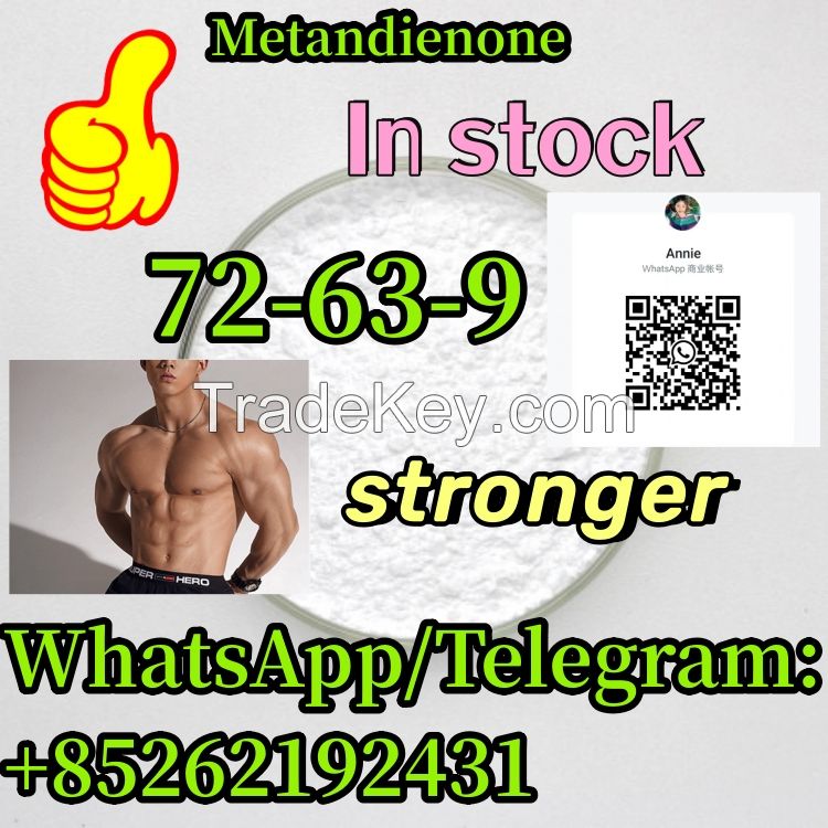 Hot selling and in stock   99% CAS 72-63-9 Metandienone