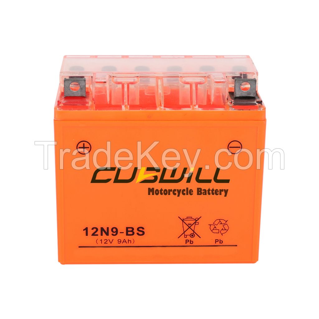 China 12V4Ah Special motorcycle batteries YT4L-BS sealed maintenance free lead acid motorcycle battery for Yamaha Honda CG125