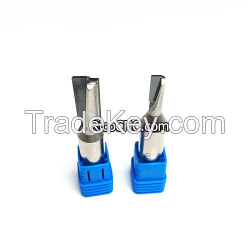 Diamond Straight Plunge Router Bit PCD End Mill Milling Cutter for CNC Router