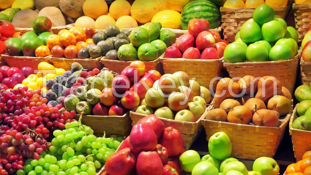 Fresh fruits ( cherries, apricots, peach, grapes, melon, watermelon, apple ); Dry fruits ( raisins, apricot, prune); Vegetables...