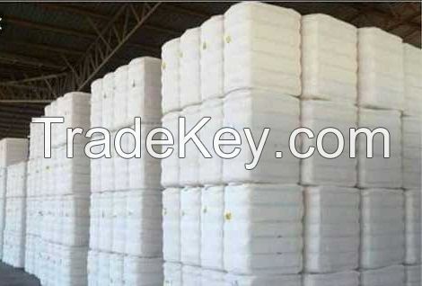 Raw cotton bales