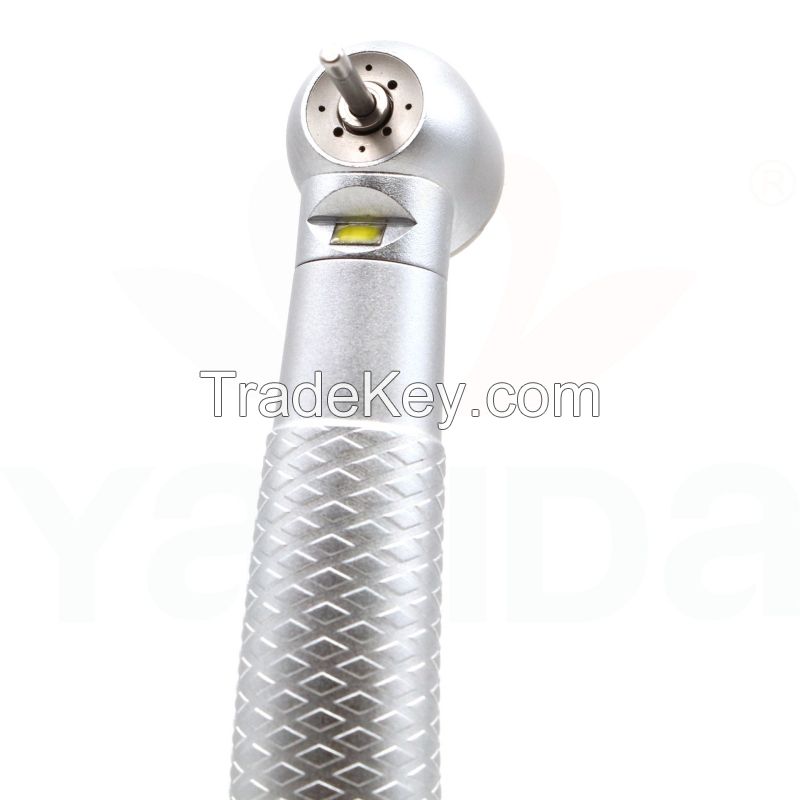 Push Button Type Turbine Dental High Speed Handpiece with LED Light