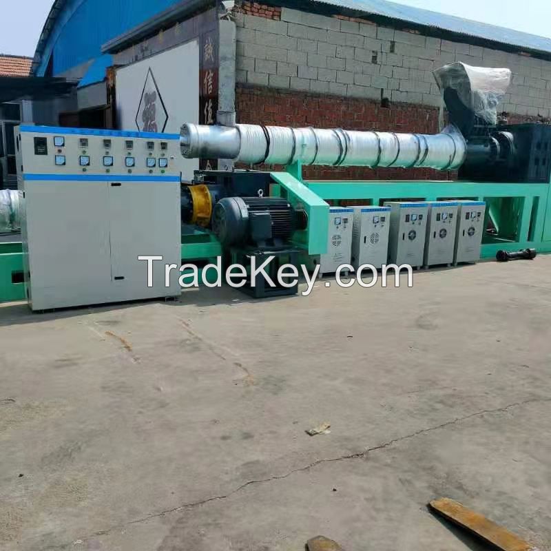 Water washing plastic granulation unit