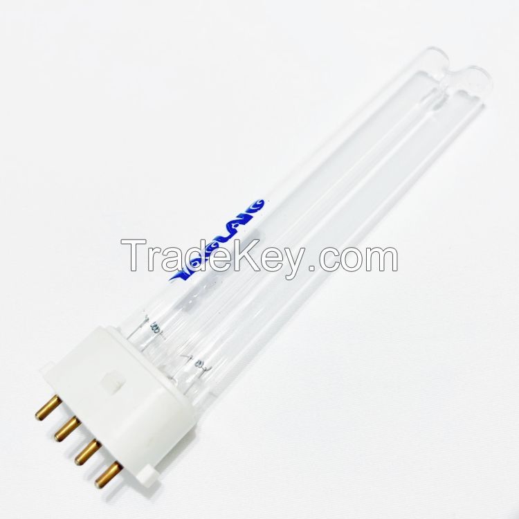 G23 compact uv lamp GPX5 uvc germicidal lamp 5w H shape 254nm quartz glass tube
