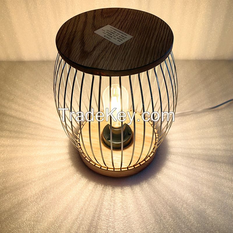 Wooden table lamp (specific price email communication)