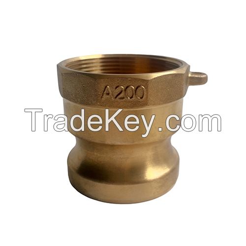 Brass camlock coupling