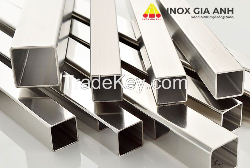 Stainless steel welded decorative tube