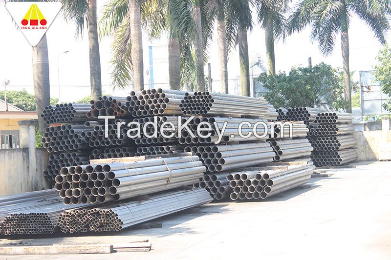 Stainless steel welded industrial pipe