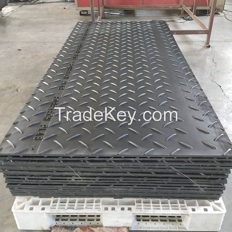 Factory customized HDPE ground protection mats temporary road mats PE Temporary Road Mats