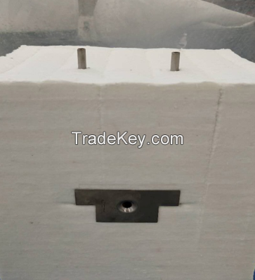 High Quality Ceramic Fiber Module 1260C-1600C Low Conductivity Refractory Thermal Insulation for Heat treatment Furnaces