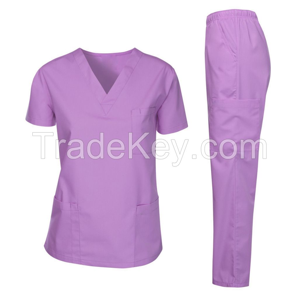 Hospital Medical Uniforms Women Scrubs Sets