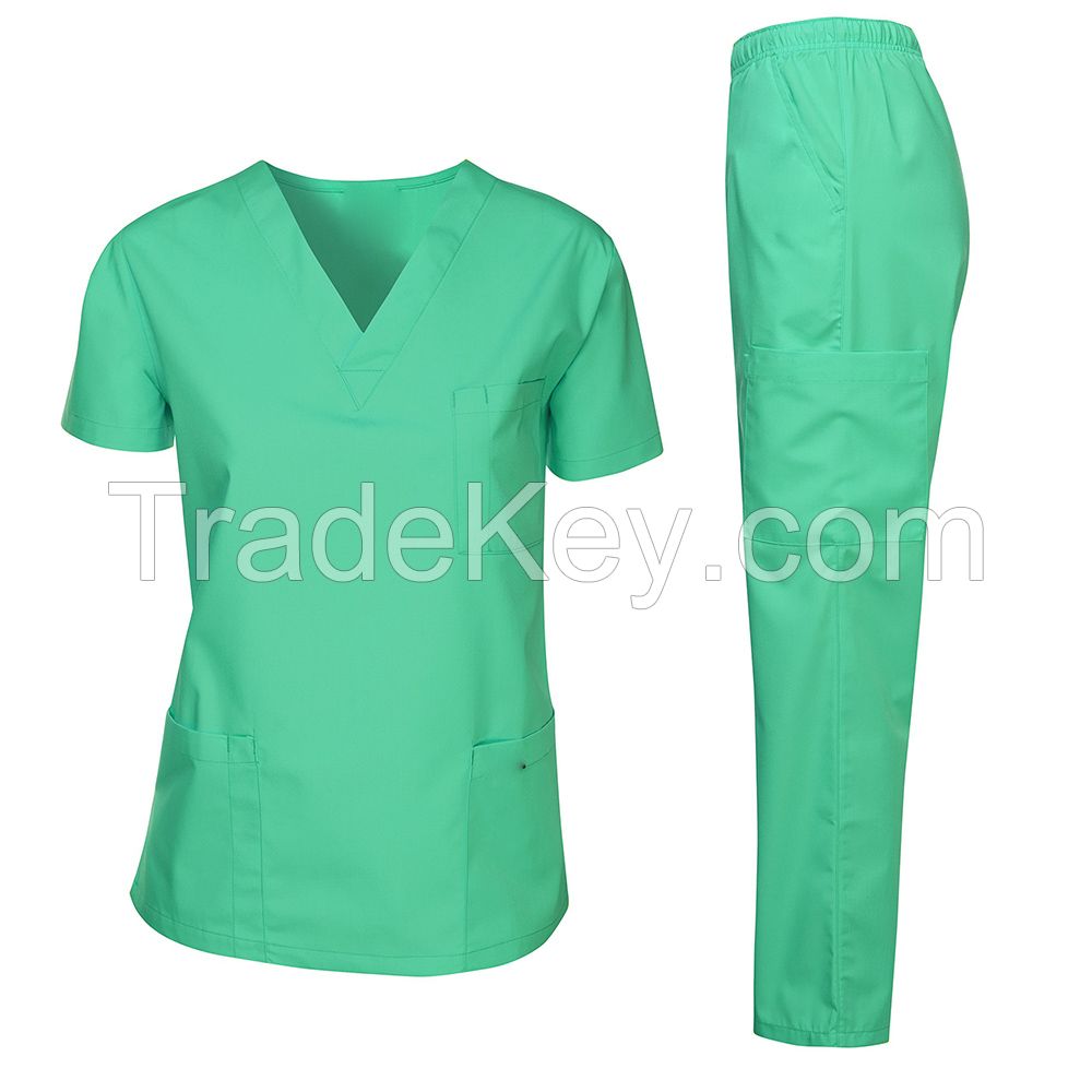 Hospital Medical Uniforms Women Scrubs Sets