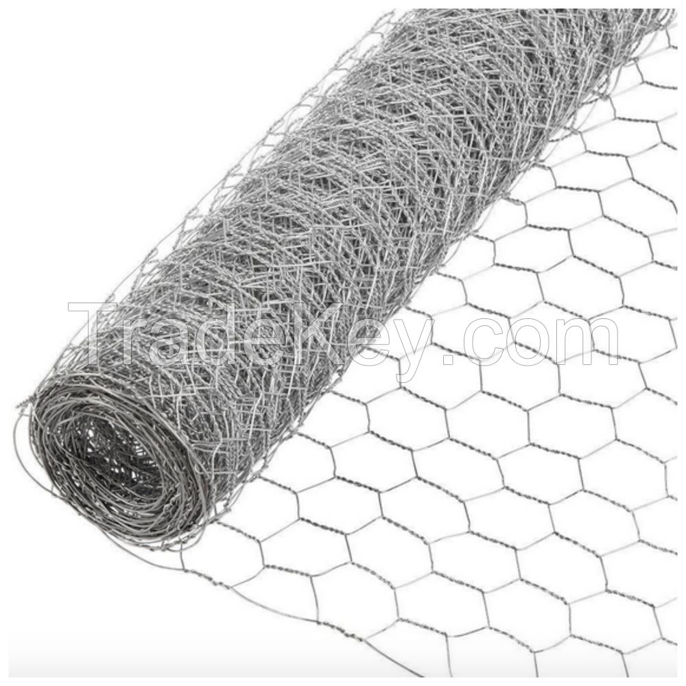 Hexagonal Wire Mesh Galvanized And Pvc Coating Chicken Netting Stucco Mesh