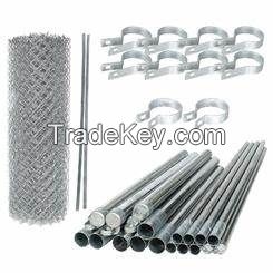 Chain Link Fence Security Fencing Galvanized and PVC coating Wire Mesh Roll