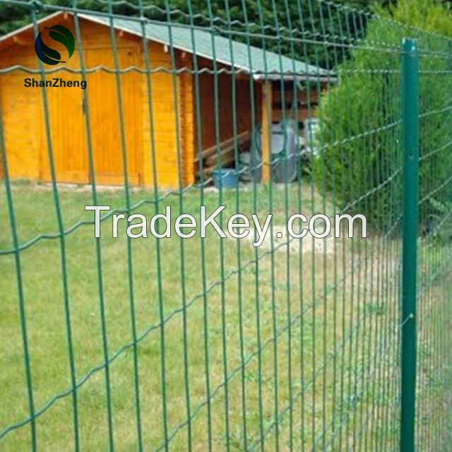 Welded Wire Mesh rolls Galvanized and PVC coating Wire Fence Euro Fencing