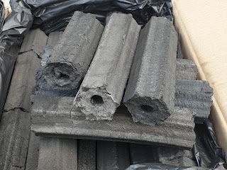 Ready sawdust briquet charcoal grade ABC