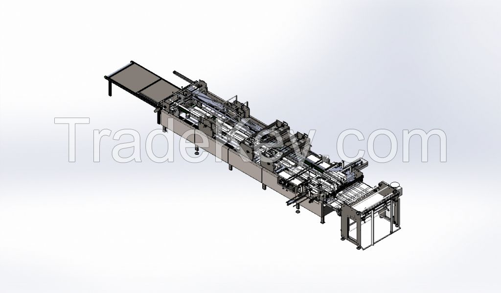 automic glued valve sack bag making machine for cement