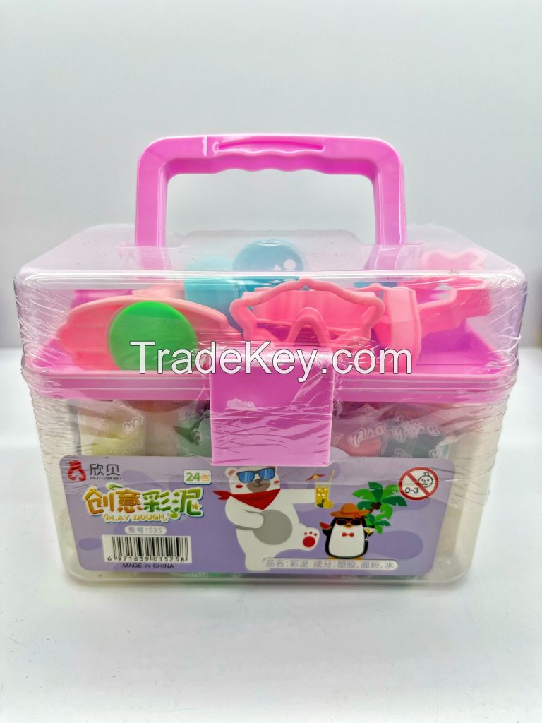 Children's plasticine colored clay educational toys exercise hands-on ability